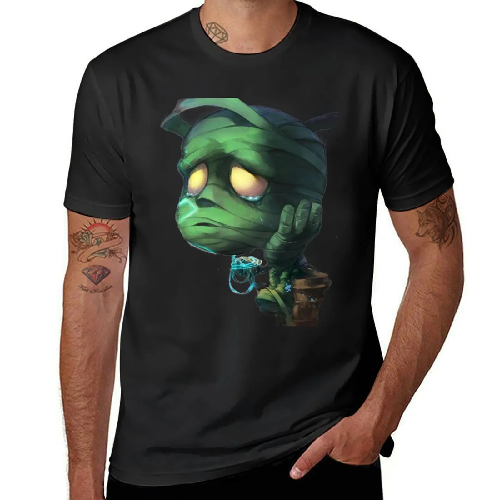 DK Mode - Amumu T-Shirt graphics new edition plain hippie clothes mens white t shirts