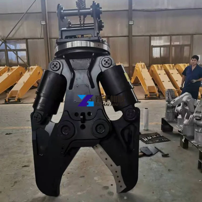 Ekskavator Silinder Ganda Geser Hidraulik Ekskavator Bekas Beton Ekskavator Geser Hidraulik Pasokan Geser Paruh Rendah Putar