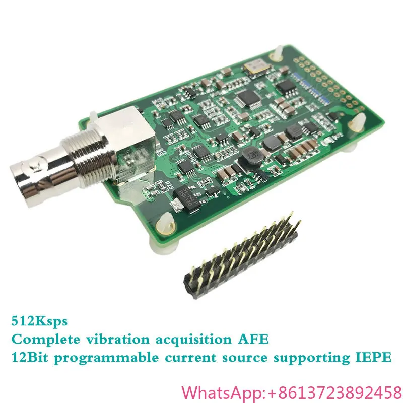 

ADS127L01/512Ksps/24Bit ADC IEPE/ICP Vibration Data Acquisition Module