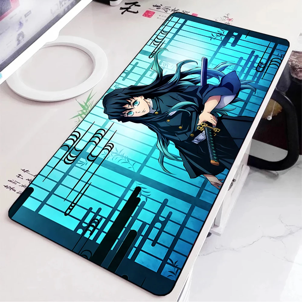 muichiro Mousepad HD Printing Computer Gamers Locking Edge Non-slip Mouse Pad XXL90x40cm Keyboard PC Desk Pad