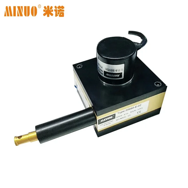 Mino MPS-S1000mm Pull Rope Displacement Sensor Signal 0-5V/0-10V/4-20mA Landslide Displacement Meter