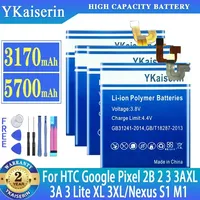 BG2W G013A-B G013C-B G020A-B G020E-B B2PW2100 B2PW4100 Battery For HTC Google Pixel 2 3 2B 3A XL 3lite 3 Lite 3XL Nexus M1 S1