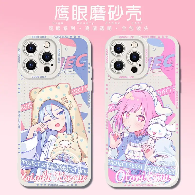 Project Sekai Colorful Stage Mobile Phone Cases Akiyama Mizuki Mobile Phone Accessories Tenma Tsukasa Iphone 11 Pro Max Case