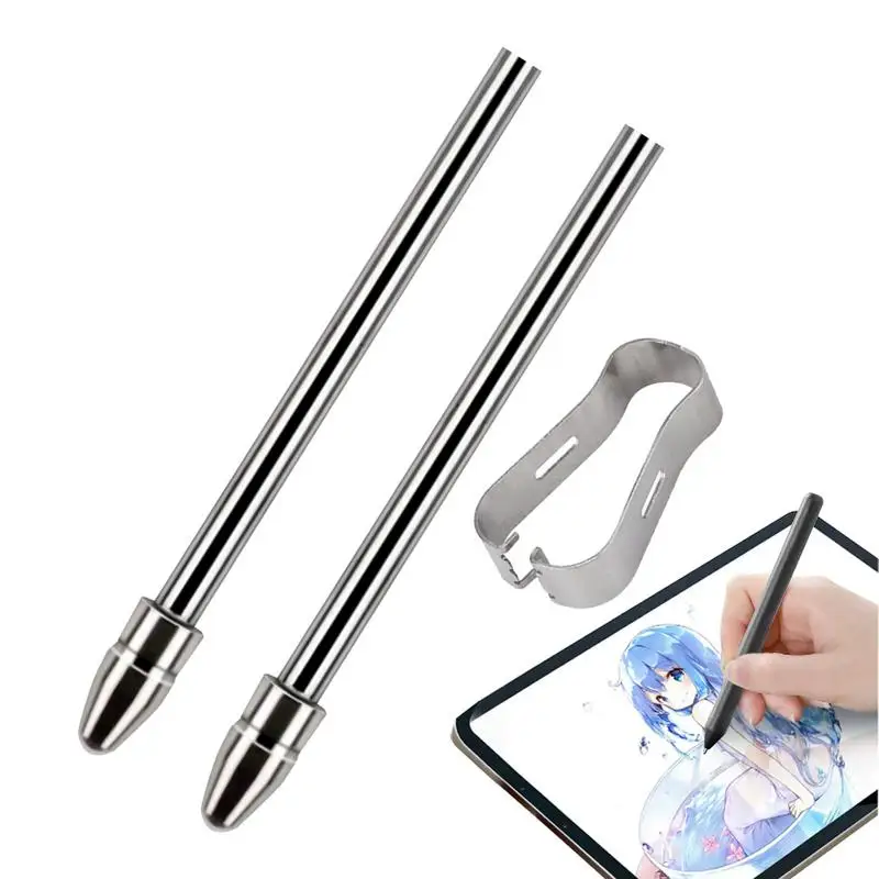 Vervangbaar Potlood Voor Samsung Note10/20/S21u/S22u S6lite/S7/S8/S9 Titanium Legering Touch Stylus S Pen Tip Slijtvast