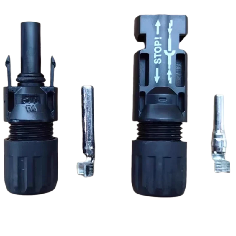 

TUV CE Waterproof IP65 MCFour Connector Male And Female Head DC Terminal For Sungrow Aiswei GoodWe Solis Inverter