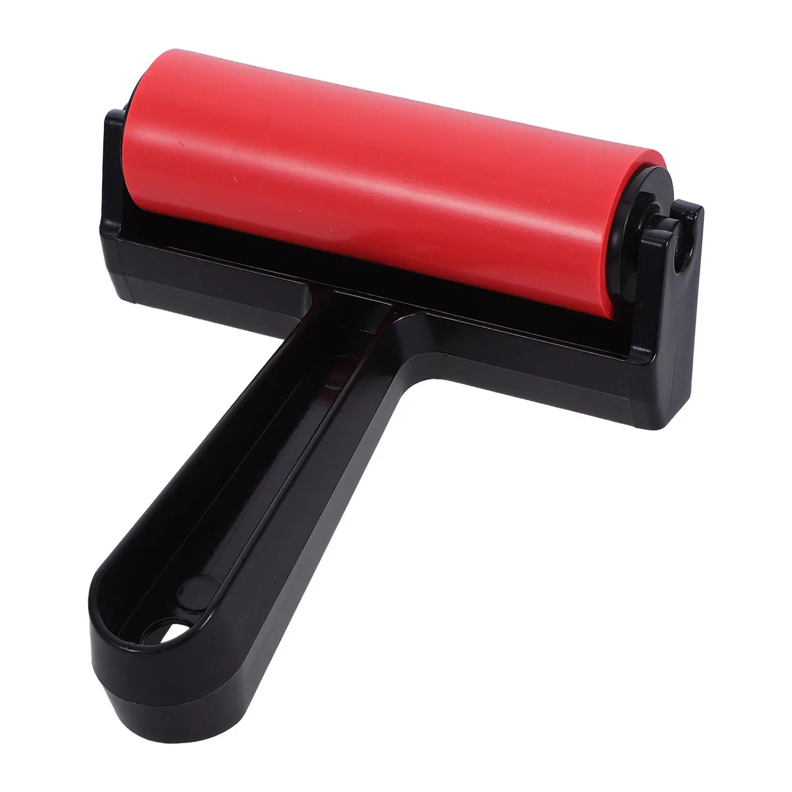 Small Printmaking Rubber Roller Handheld Craft Tool Ink Applicator Mini Painting Roller DIY Art Supplies Rubber