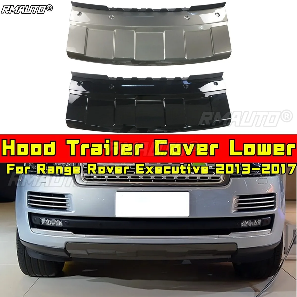 

Для Range Rover Executive 2013-2017 автомобильные аксессуары, капот, крышка прицепа, нижняя крышка прицепа, буксировочная защита, комплект для подбородка