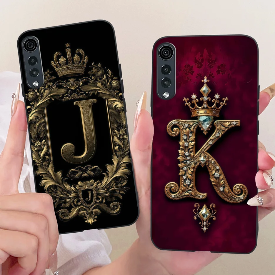 For LG Velvet 5G Case LM-G900N Luxury Crown Letters Cover Soft TPU Phone Case For LG Velvet 5G UM LM-G900V LGVelvet Fundas Coque view 2