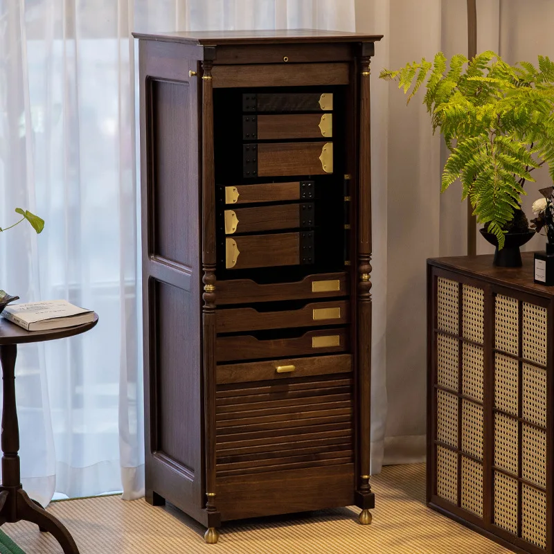 Североамериканский черный орех, стоматологическая чайная чашка, чайный сервиз для хранения, современный легкий роскошный пол, стоматологический шкаф Wenwan, чайный сервиз, шкаф