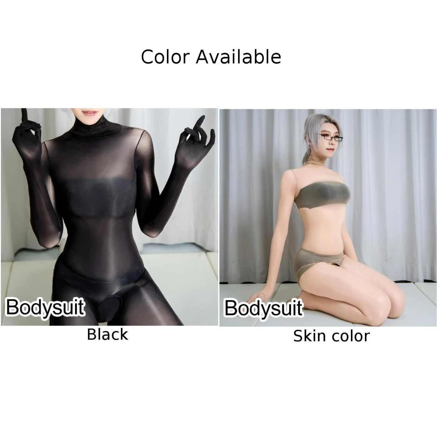 Повседневная одежда, комплект сексуального нижнего белья, чулки для тела с вырезами, масляные чулки 1 размера, подходят для всех сезонов, женская одежда