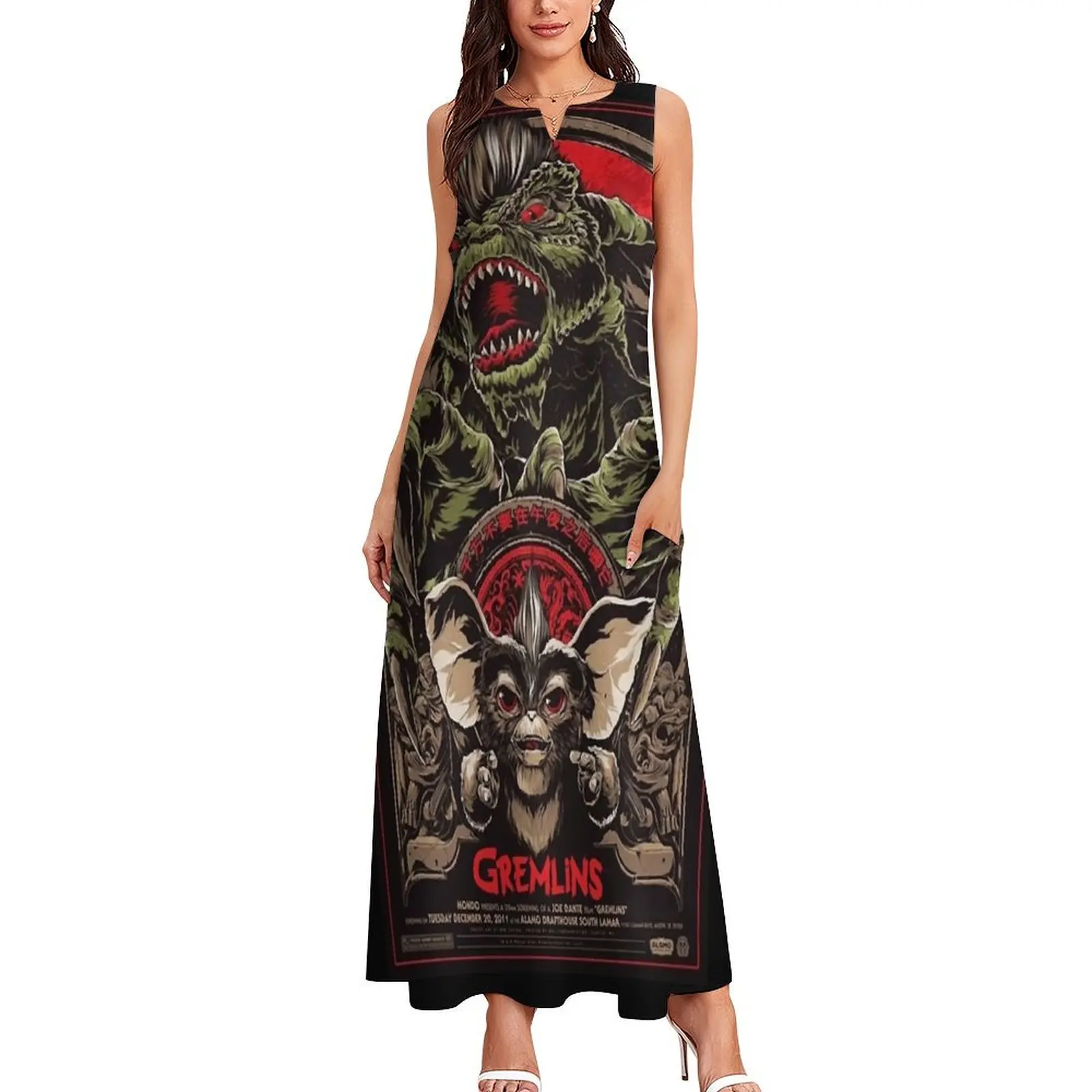 Gremlins (1984) Poster Classic T-Shirt Long Dress beach dresses summer women's dress 2025 Woman clothes luxury dress