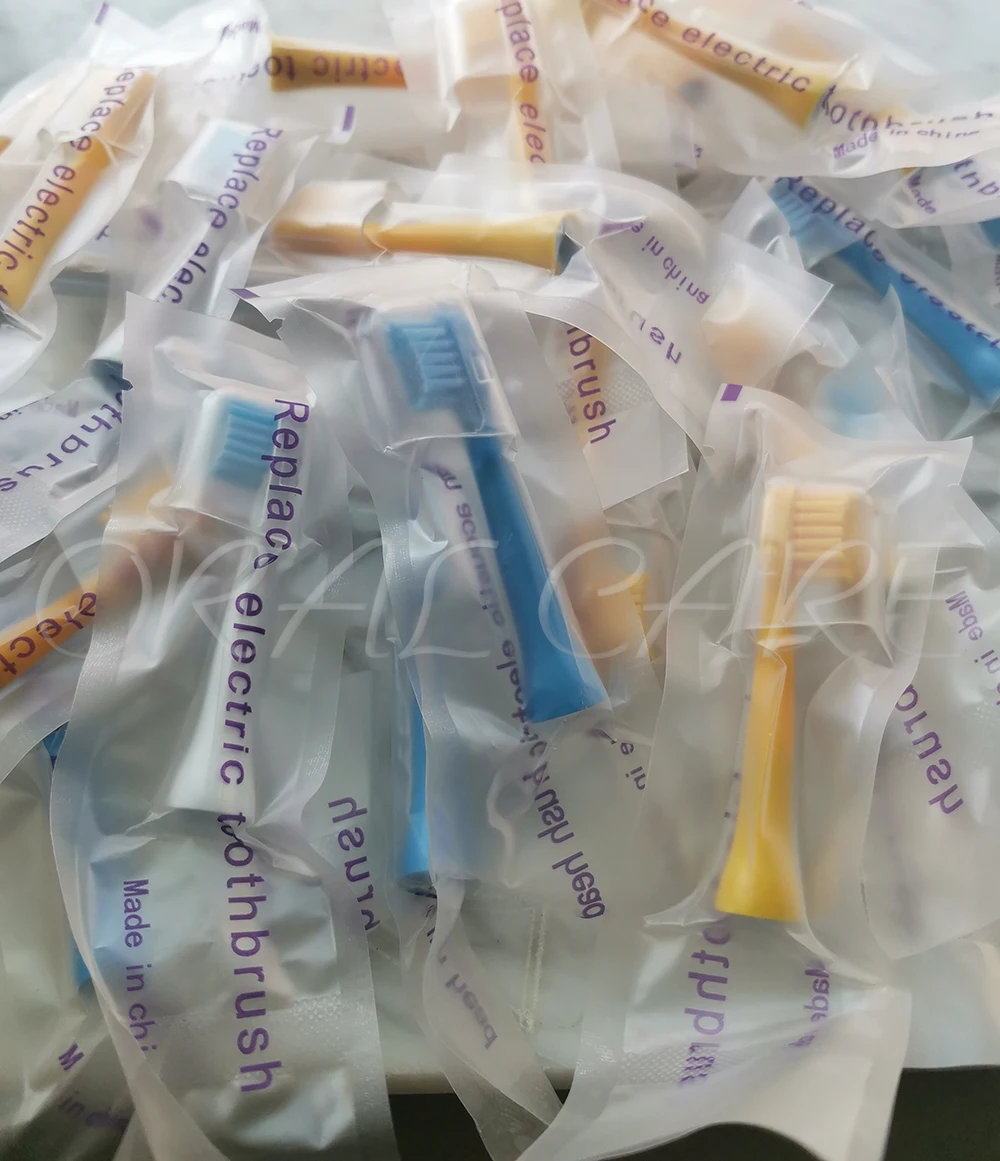 SOOCAS C1เด็กเปลี่ยนหัวแปรงสีฟัน12/6PCS สำหรับ MITU MES801 Apiyoo A7/เด็กไฟฟ้าหัวแปรงสูญญากาศหัวฉีด