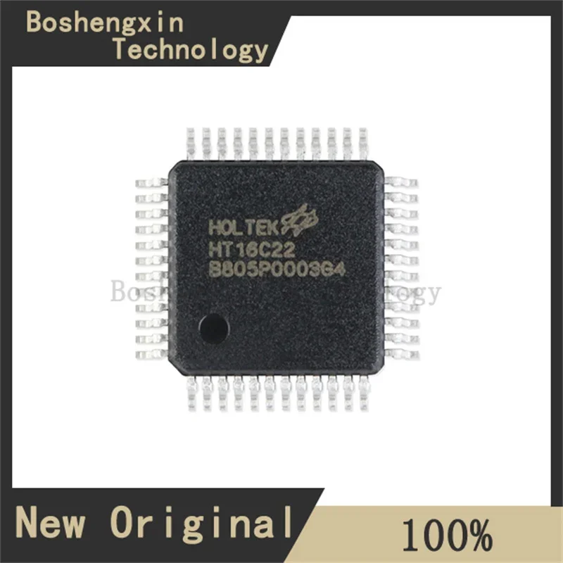 5Pcs HT16C22 LCD liquid crystal driver chip IC LQFP-48 HT16C22