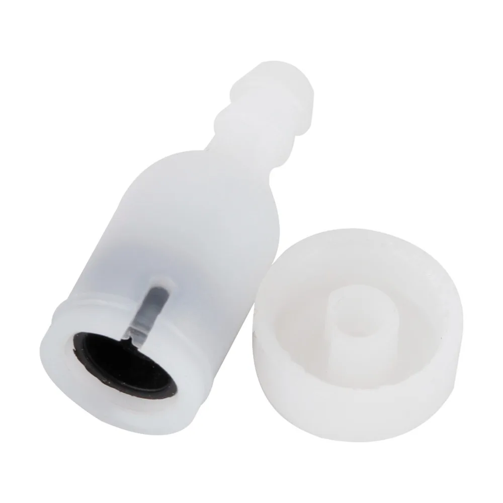 

10PCS Plastic Fuel Line Vent Breather White Grass Cleaner Fuel Line in Tank Vent Trimmers Industrial Fuel Line Vent