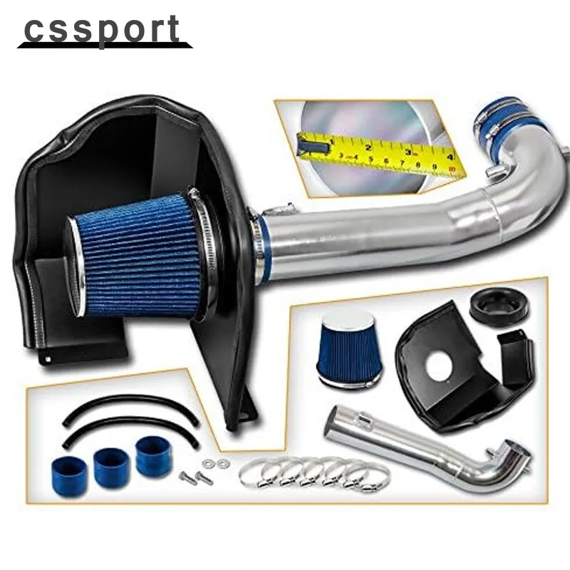 Koude luchtinlaatset met filter hitteschild voor 2014-2020 Chevy/GMC V8 5.3L 6.2L