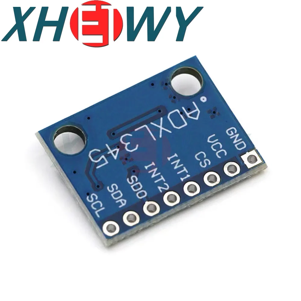 Piezas Digital ADXL345, acelerador de gravedad de tres ejes, módulo de inclinación, transmisión IIC/SPI, 1 GY-291