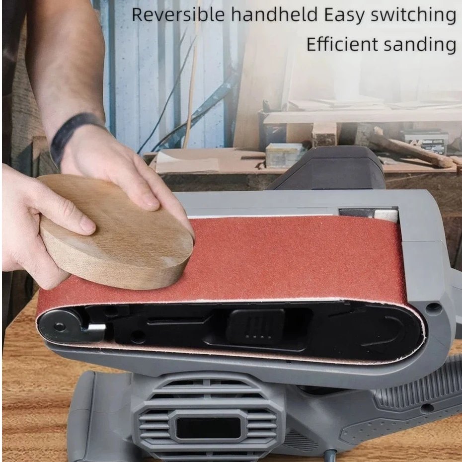 

HBS78B Tank belt High power woodworking sander Portable small electric sander Flat