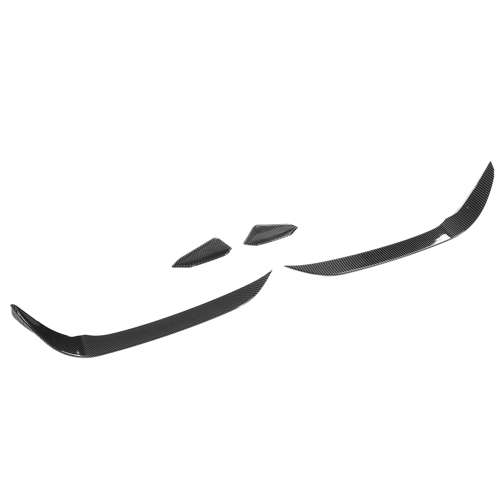 

4 шт. аэродинамические комплекты переднего бампера Canards Wing (устойчивый к ультрафиолетовому излучению, стиль из углеродного волокна, сменный тип) - для MK7.5 GTD 2017-2020 гг.