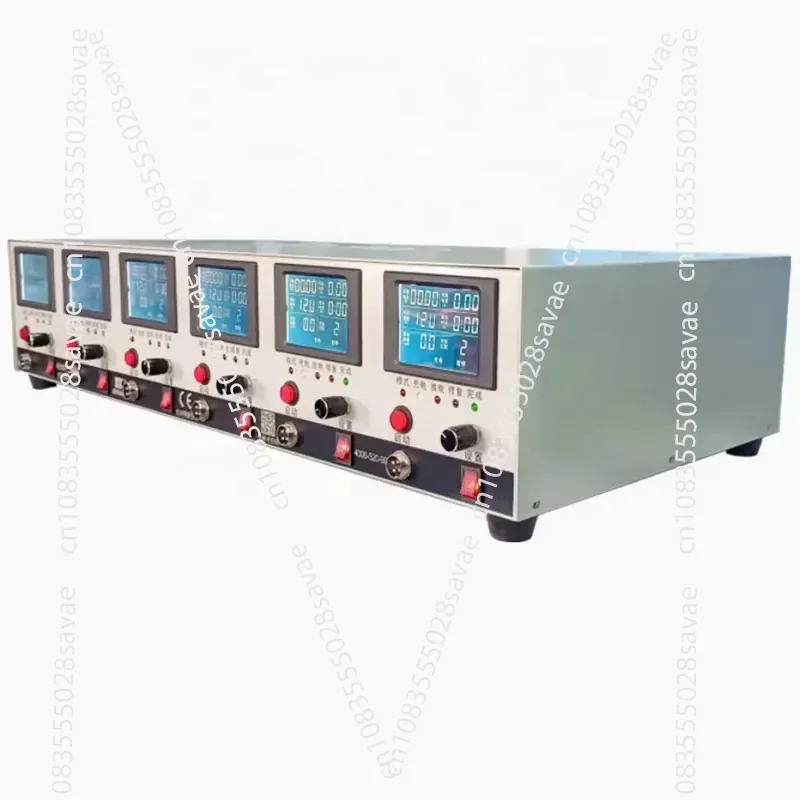 Hybrid Battery Charge and Discharge Tester SF100-6 Lead Acid and NiMH Batteries Regenerative Capacity Tester Equalizer