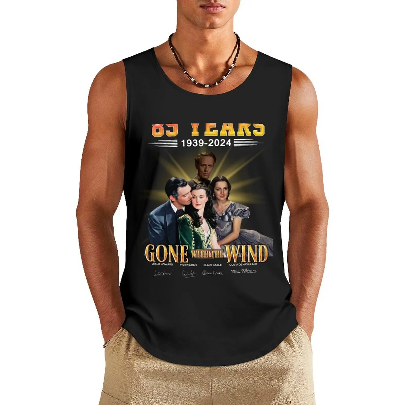 

85 Years 1939 – 2024 Tank Top gym t-shirts man man vest