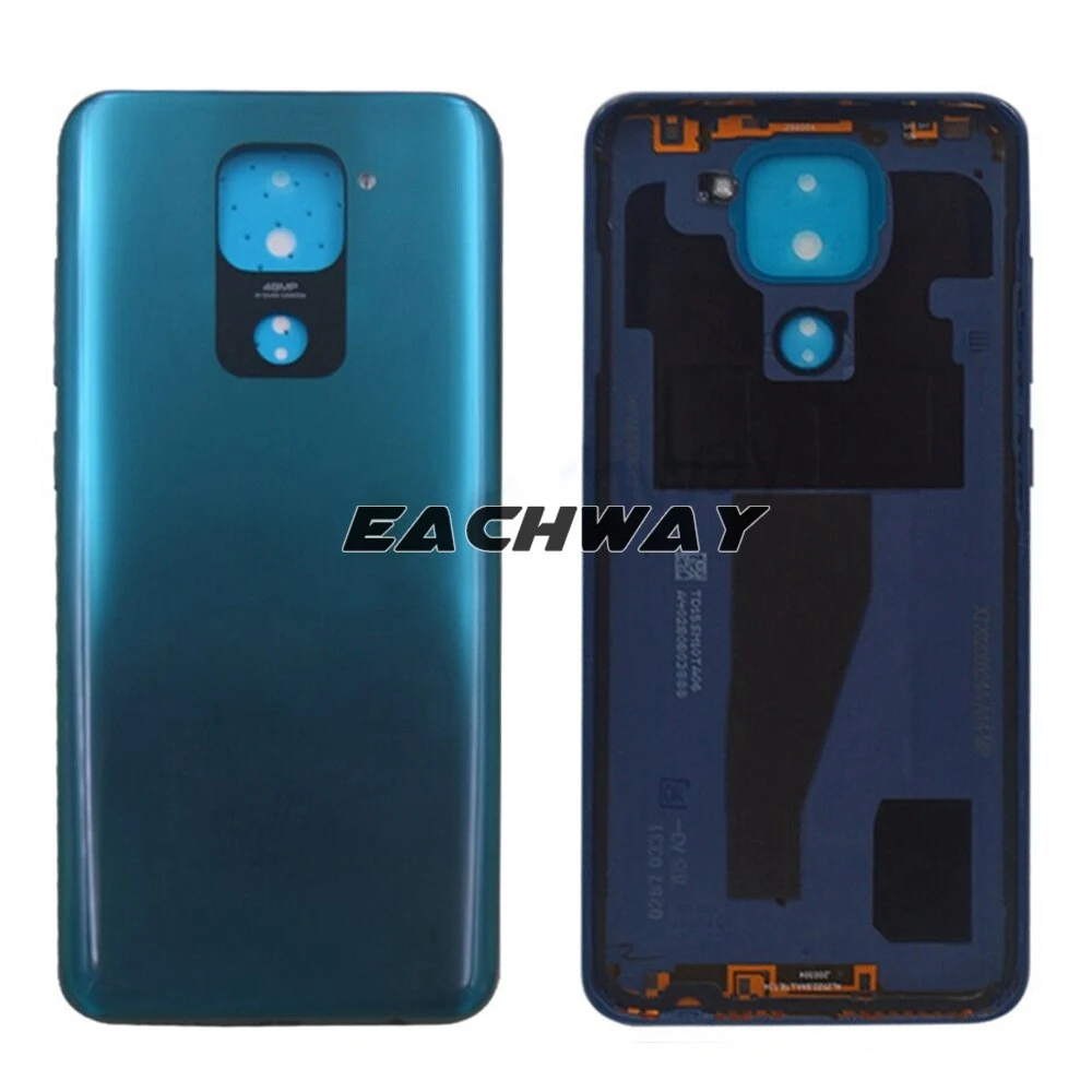 NEW Glass For Xiaomi Redmi Note 9 Back Battery Cover Door Note 9 Note9 Rear Housing Case For Redmi Note 9 Battery Cover