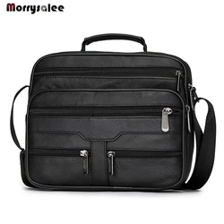2024 High Quality Crossbody Handbag  Leather Shoulder Bags Cowhide Handbag Men's  Bag New Arrival Fashion Bag sacoche