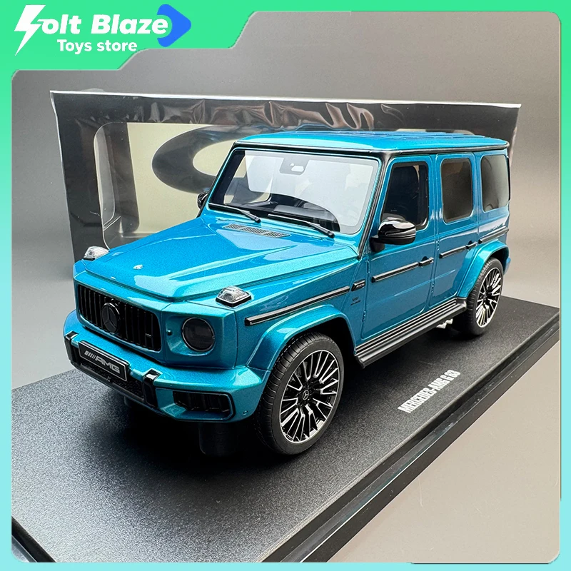 

GT Spirit 1/18 Mercedes-Benz G 63 AMG 2024 GT925, высококачественная модель автомобиля из смолы, имитация коллекции автомобилей, игрушка на день рождения для мальчика, подарок