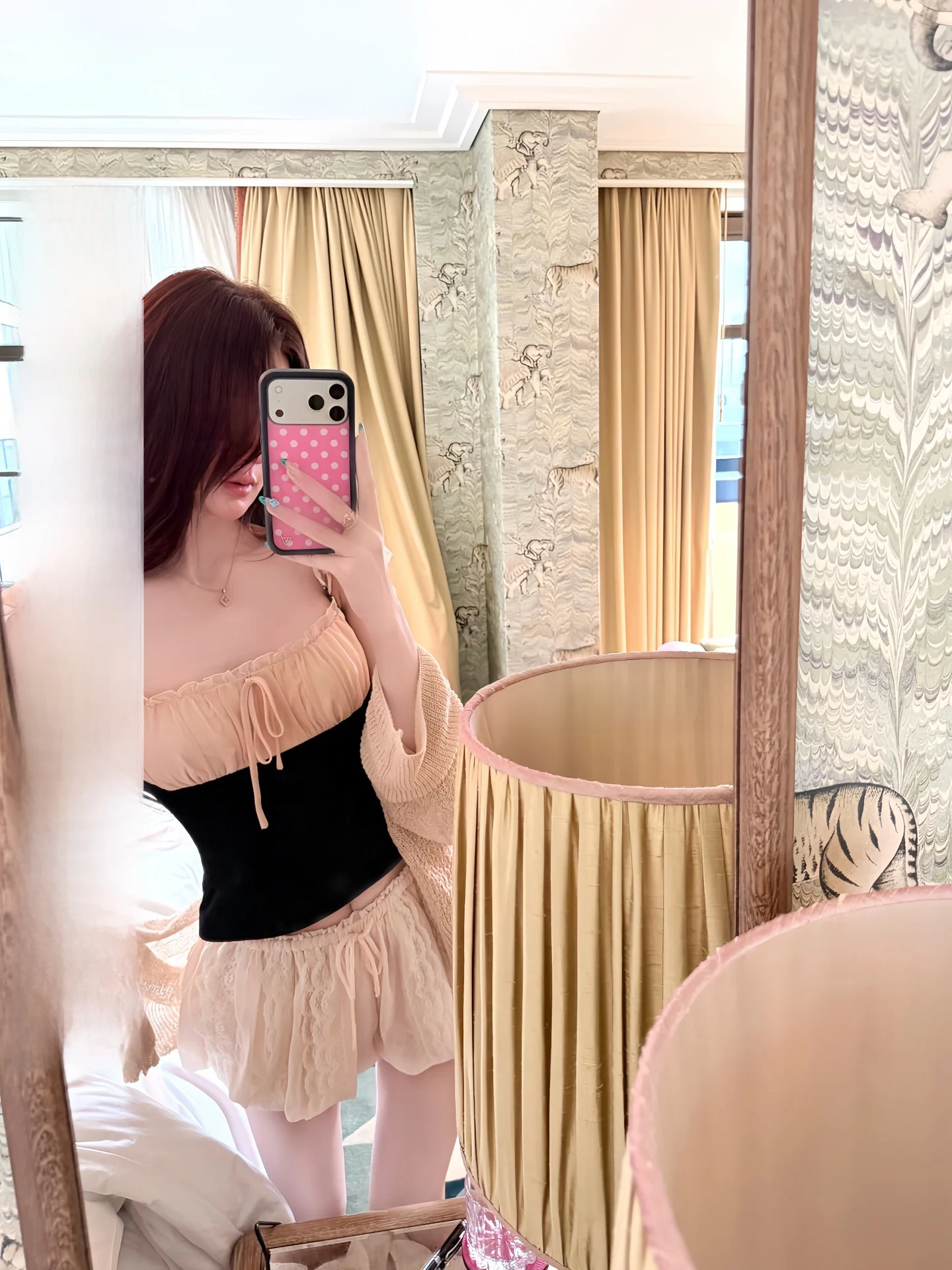 white-water-women's-vintage-ballet-lace-shirt-with-detachable-puff-sleeves-korean-style-pure-desire-atmosphere-short-sleeve-top