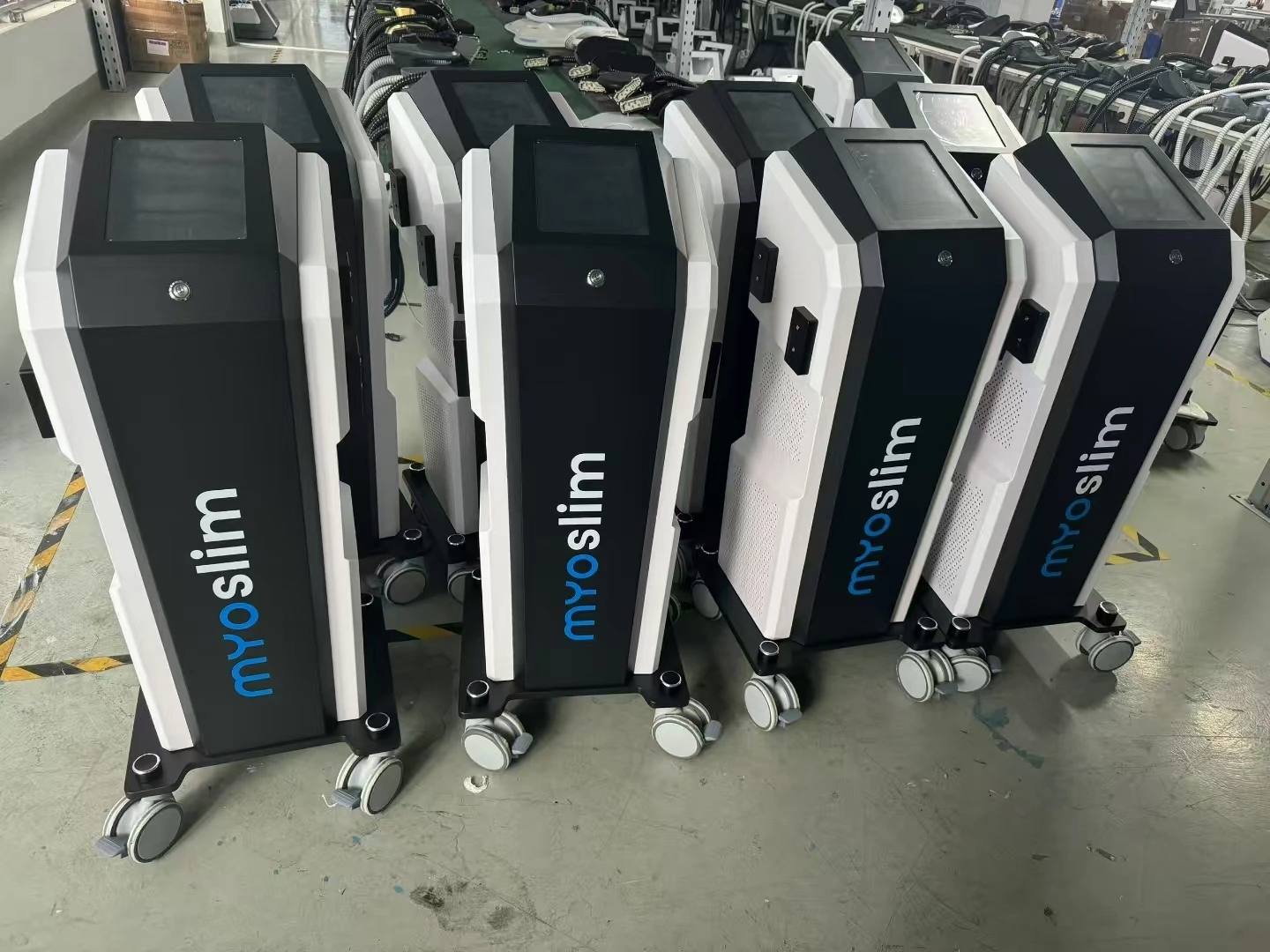 

MYOslim RF EMS Body Shaping Electromechanical Muscle Stimulator Muscle Massager Fat Burner Weight Loss Hip Lift Shaper