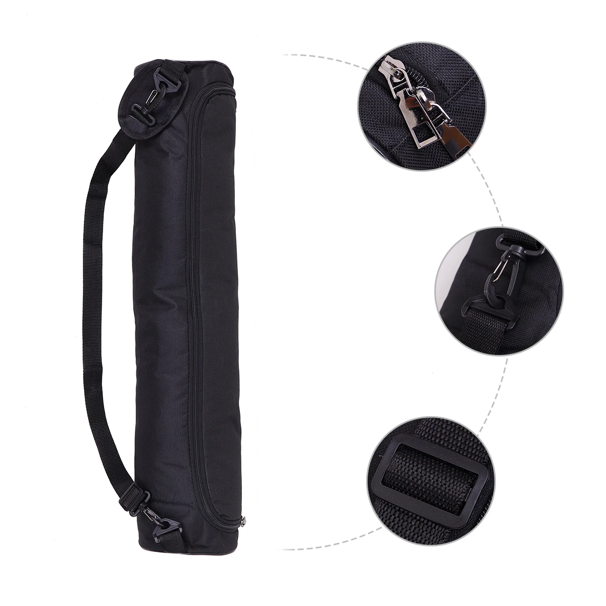 

Yoga Mat Storage Bag Canvas Waterproof Pouch Durable Lightweight For Gym Sports Travel Hiking Camping Outdoor Single Shoulder