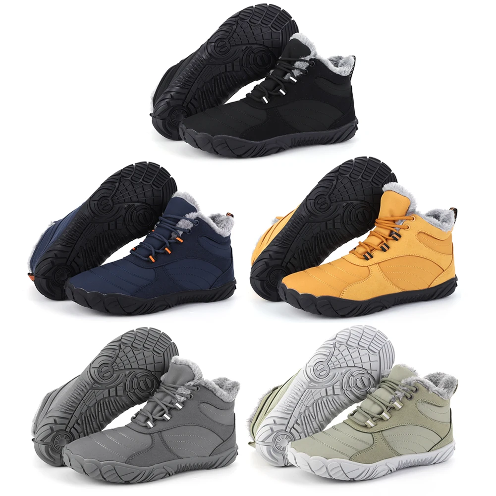 Warm Non-Slip Winter Ankle Boots Plush Sneakers for Men and Women 8 S408f1ca228d1495bb9cade568d2edb88U Warm Non-Slip Winter Ankle Boots Plush Sneakers for Men and Women