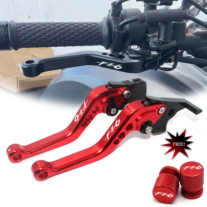 CNC قابل للتعديل دراجة نارية قصيرة دواسة فرامل عتلات لياماها fz6 fazer FZ6 2004-2010 FZ6R FZ 6R 2009-2020