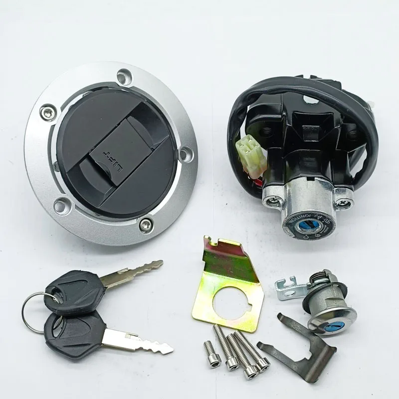 

Ignition Switch Gas Cap Seat Lock Key Set Fit For GSXR1000 03-04 1000Z 03-04 SFV650 Gladius 09-15 Suzuki 37000-16820