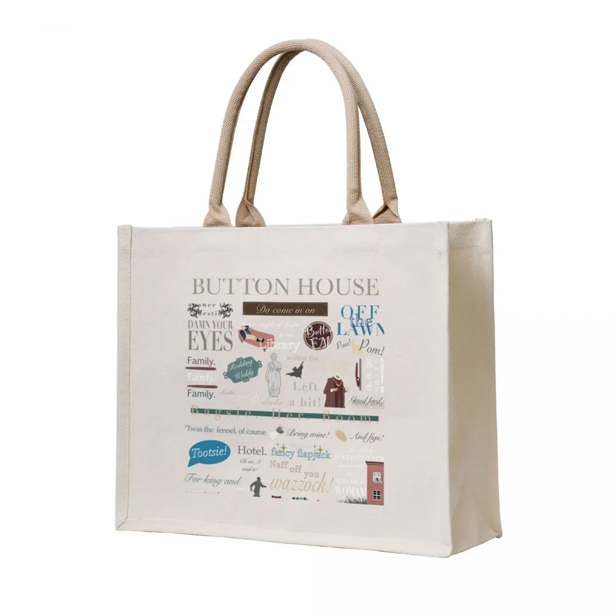 

Ghosts (BBC) Quotes Tote Bag woman shopping bag sac pour femme custom bags