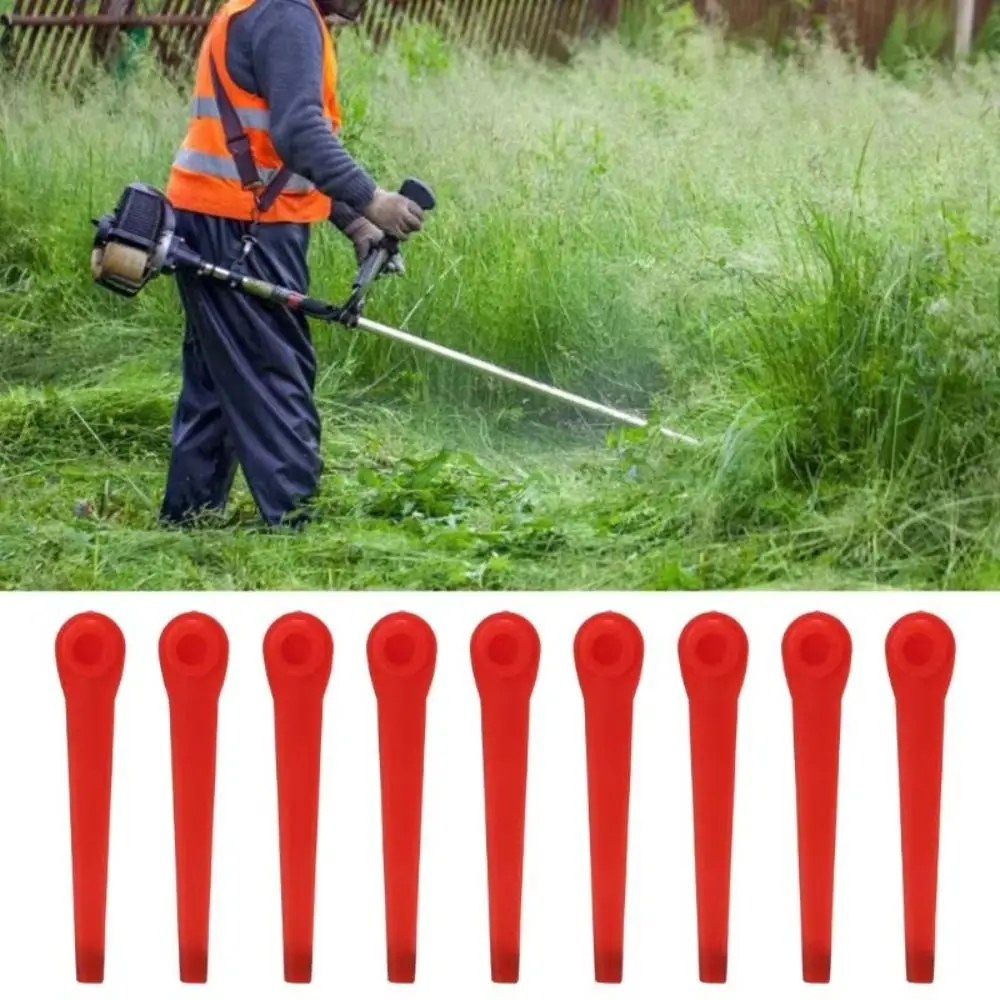 

Plastic Material Plastic Cutter Blades Easy Cut Design Universal Fit Grass Trimmer Blades Replacement Parts Cutter Blades