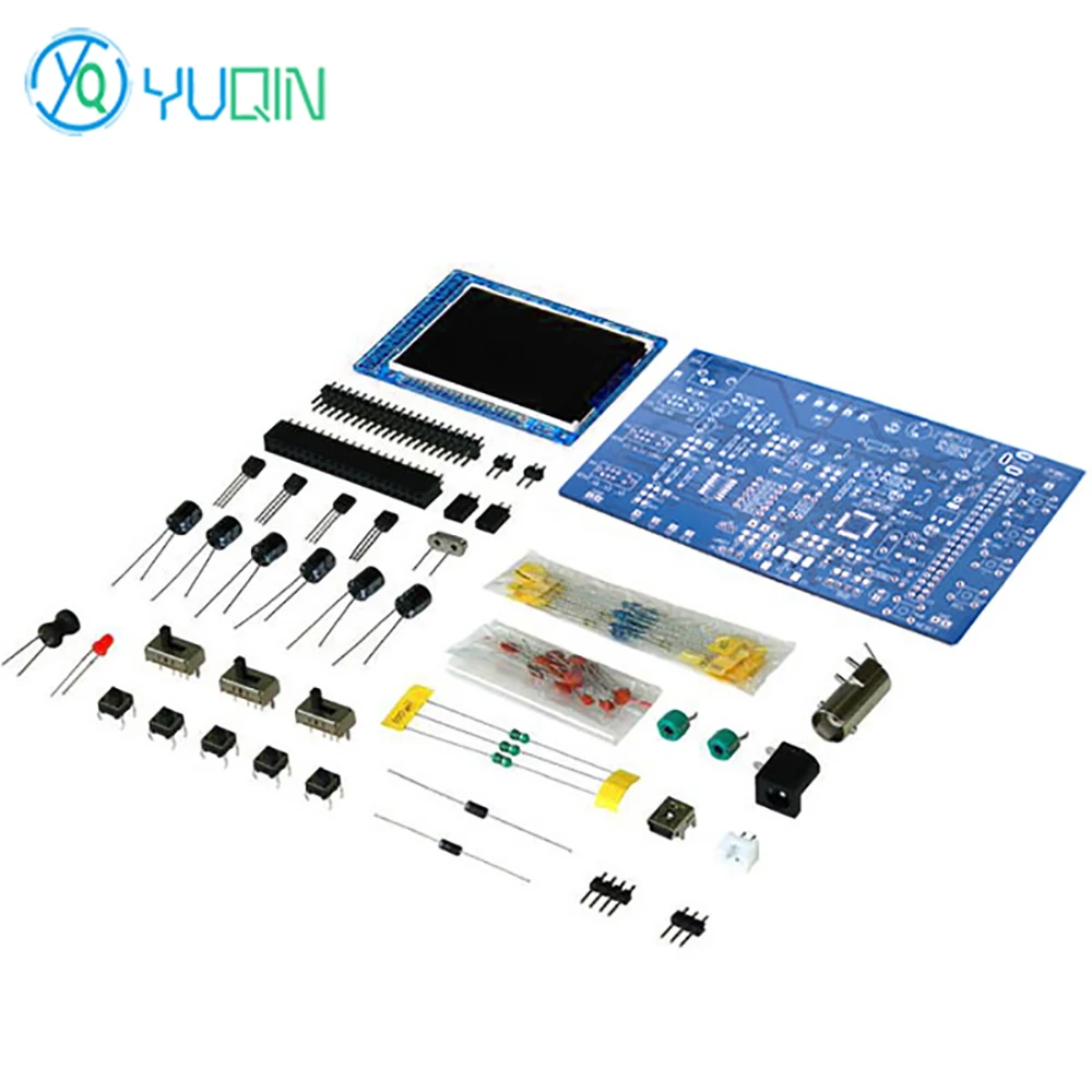 DSO138 Digital Oscilloscope Kit Electronic DIY Compatible STM32F103C8T6 Microcontroller Welding Assembly Parts