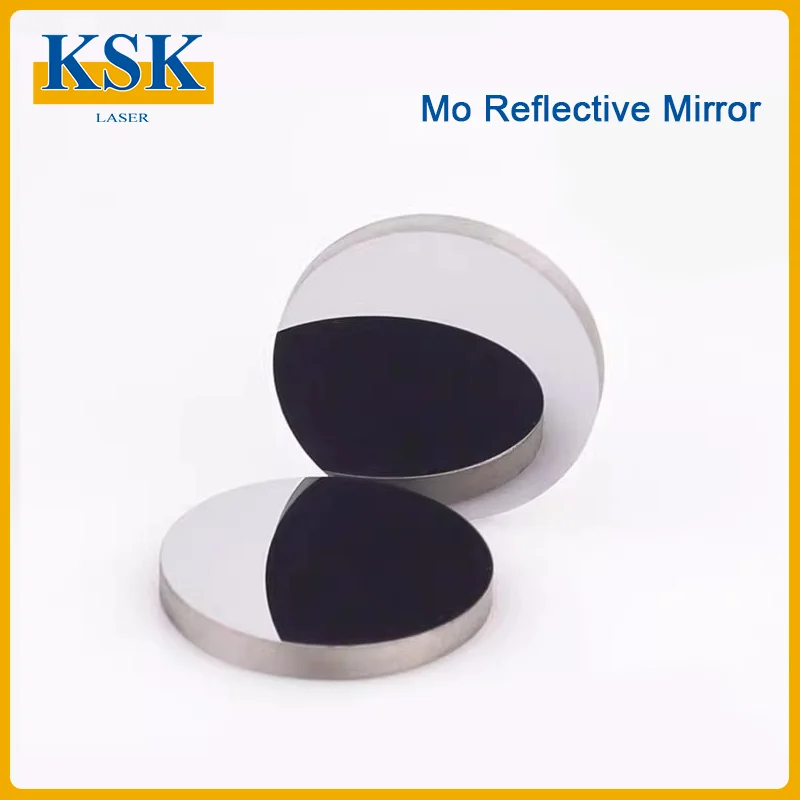 Co2 Laser Laser Cut Mirrors Mo Plated Reflective Lens for Cuting Machine 10.6um 400W Dia20/25/30mm Mirrored Lenses Engraver