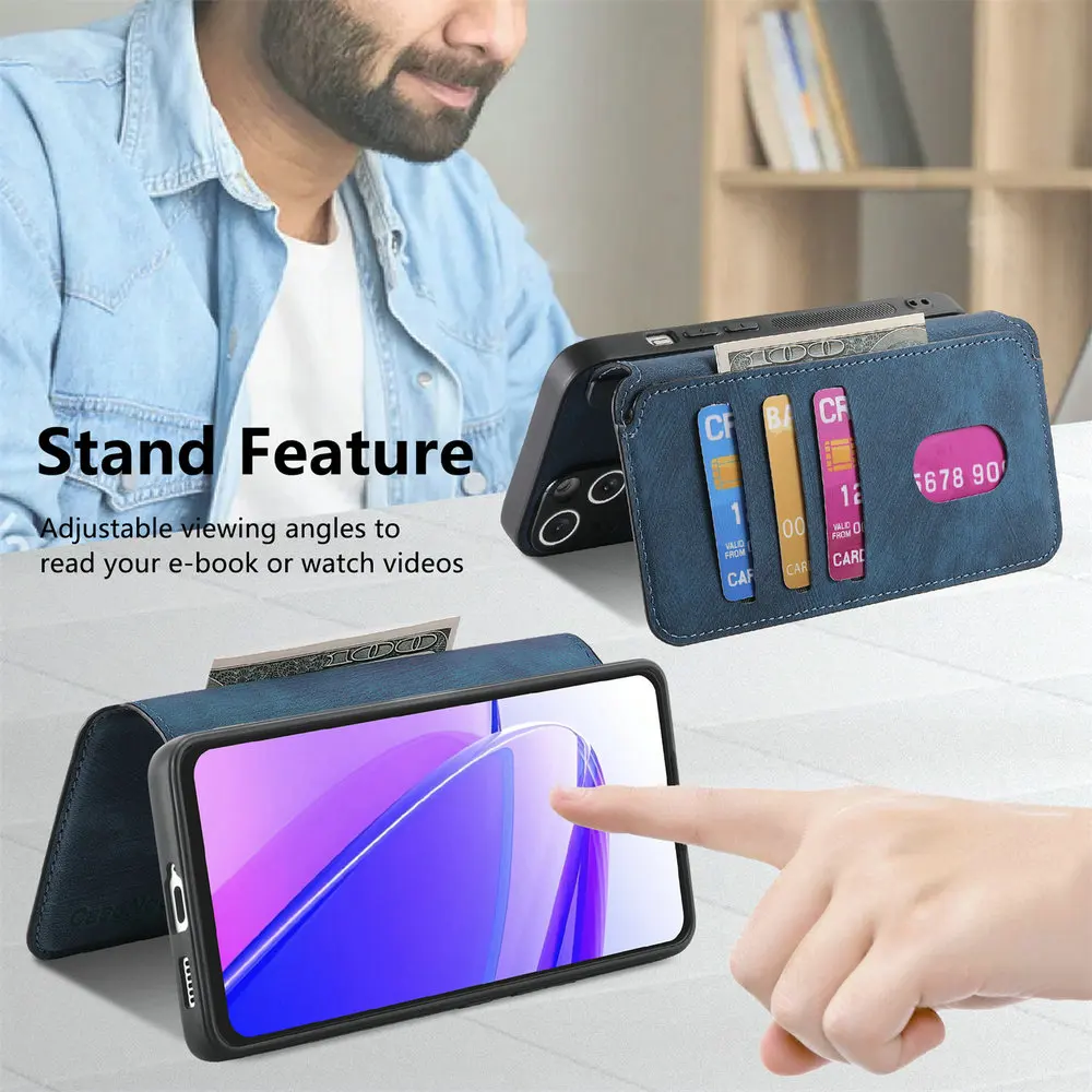 สําหรับPOCO F7 5G 2025 กรณีที่ถอดออกได้ 2 IN 1 กระเป๋าสตางค์หนังFunda Xiaomi Poco F 7 กรณีPocoF7 7Fแม่เหล็กปกหนังสือ