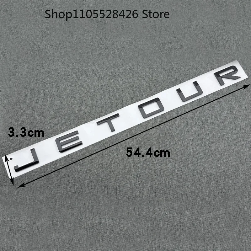 JETOUR Label Car Trunk Stickers Styling for JETOUR X70 PLUS X90 X70S Refit Emblem Lettering Car Front Rear Logo Badge Accessorie