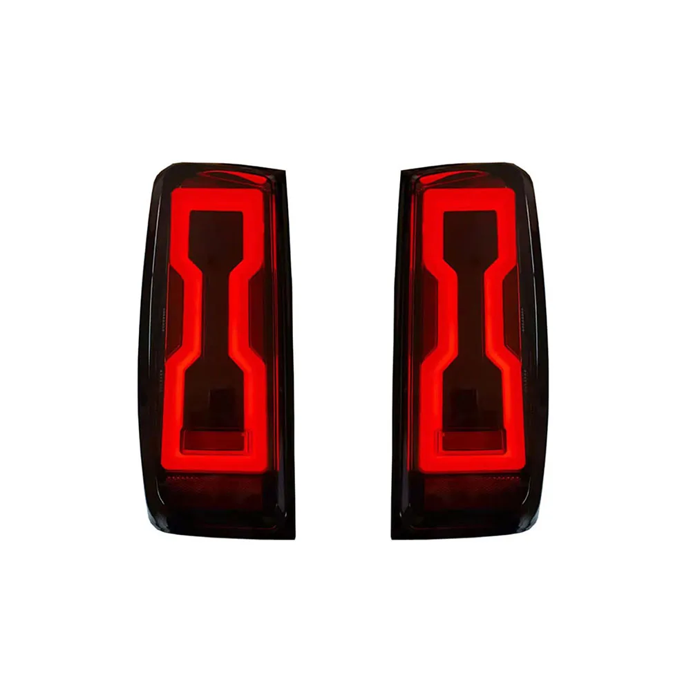 Car LED Taillight Assembly DRL Rear Driving Lamp + Brake Light + Reverse Light + Turn Signal Light Fit For Mazda BT50 2020-2023