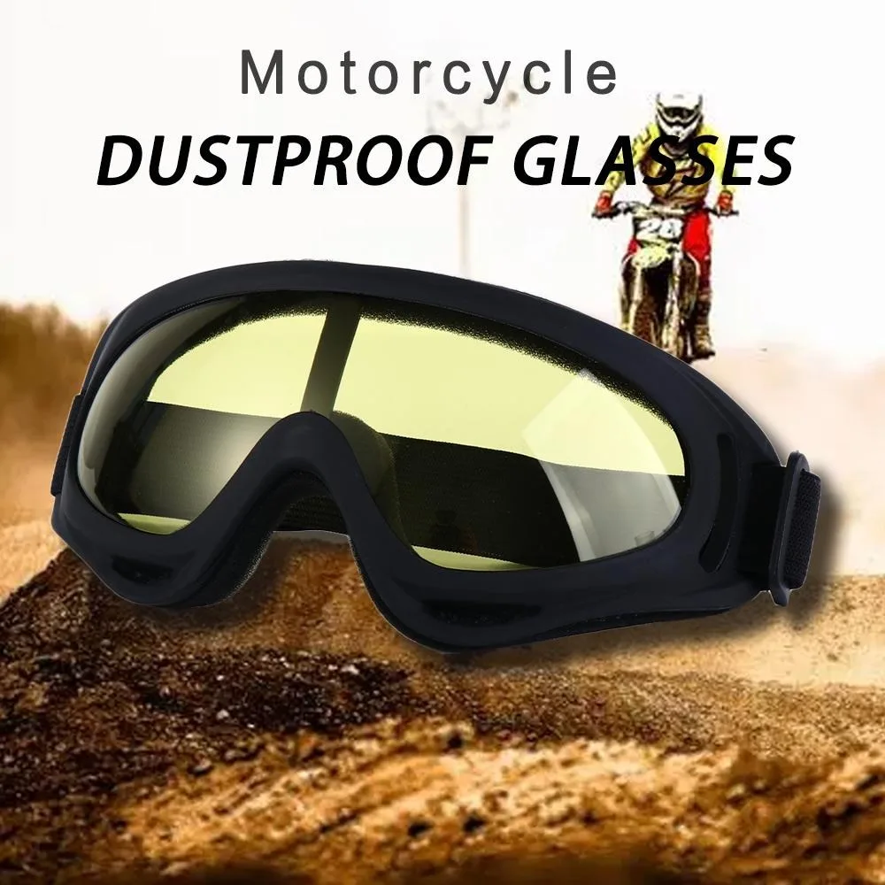 

Protective Gears Wind Goggles Anti Glare Dustproof Windproof Cycling Glasses Motorcycle Goggles Sunglasses Driving Glasses