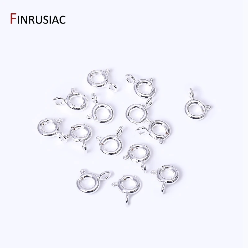 14 Karat/18 Karat vergoldete Messing-Federverschlüsse in 4 Größen für die Schmuckherstellung, runde Karabinerverschlüsse für DIY-Armbänder, Halsketten – Detail 14