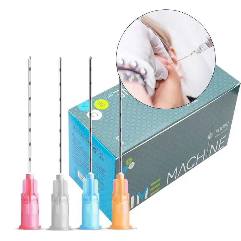 Wholesale Price Blunt Tip Cannula Sterile Micro Needle 18G 25g 27g 25mm 38mm 50mm 70mm Care Tool Disposable Blunt Cannula