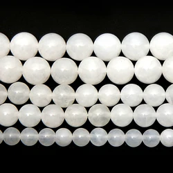 9th Aug Natural Stone Clear Jade Round Loose Beads 15