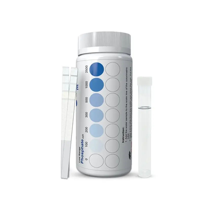 M11K-J2HA لشرائط اختبار جودة المياه لحمامات السباحة للكشف عن الفوسفات اختبار المعلمات المتعددة