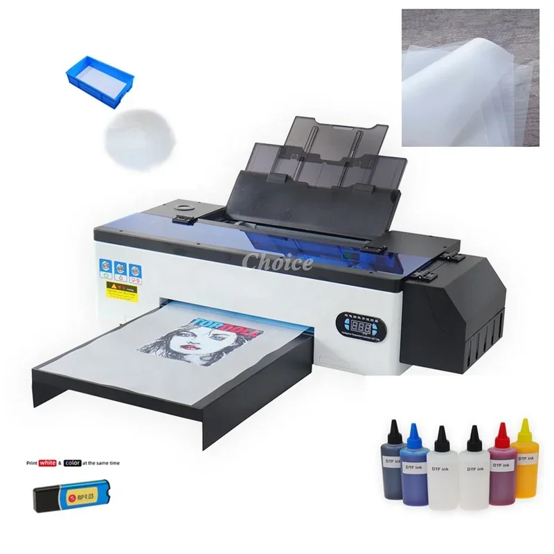 Directly Transfer Film A3 T Shirt Inkjet A3 Dtf Printing Machine Digital Printer Heat Transfer A3 Dtf Printer For T Shirt Jeans