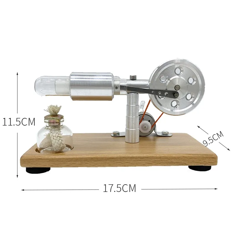 

Stirling Generator Factory Steam Engine New DIY Toy Model Manufacturer Direct Sales Scientific Physics Experiment Small Engine