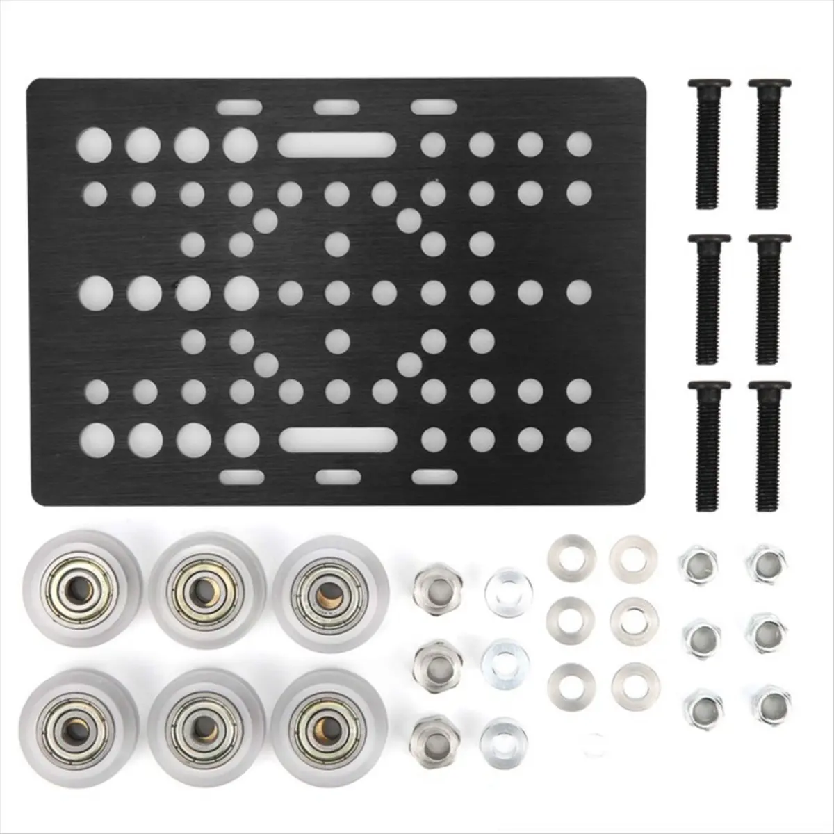 [NEW LIST] V-Slot Gantry Set 20-80mm Gantry Plate with Wheels for V-Slot Aluminum Profiles CNC Router and 3D Printer Part-A