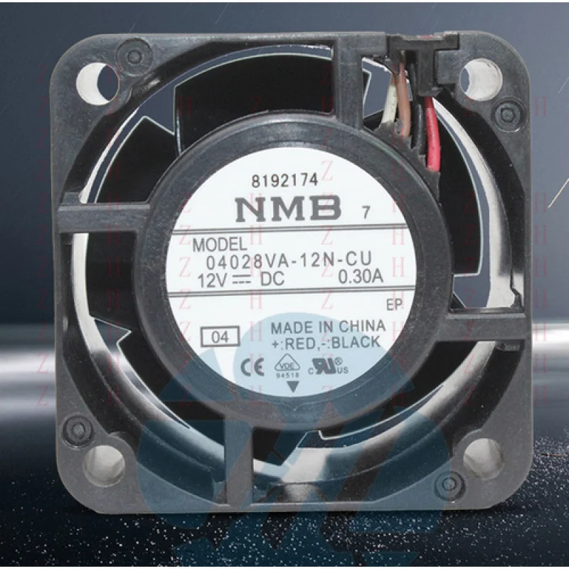 

XXZ for NMB 04028VA-12N-CU 4028 12V 0.30A 4-wire PWM Waterproof Cooling Fan