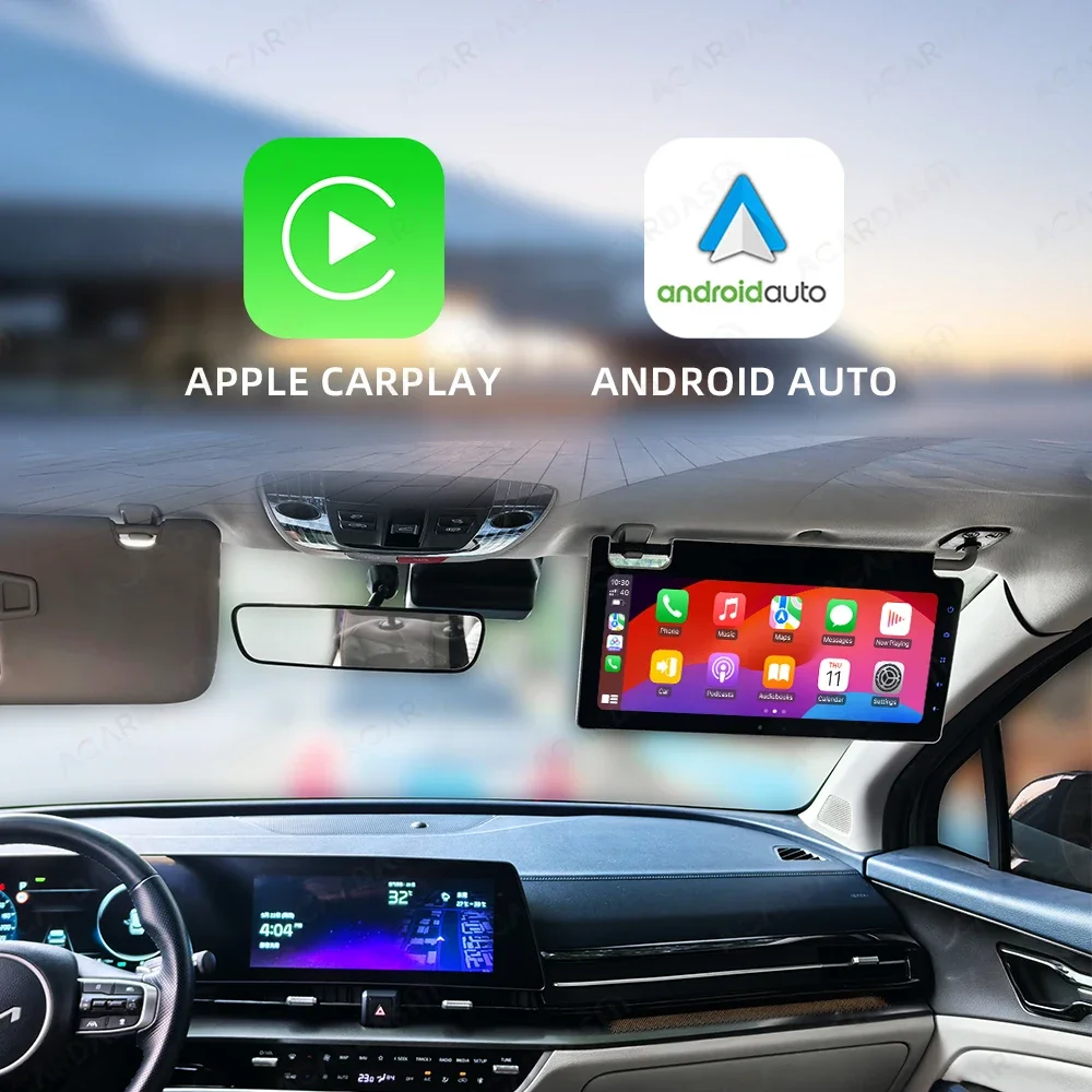 Автомобильный смарт-экран, регистратор вождения для Mercedes Benz E-класса, DVD, мультимедийный дисплей, автомобильный солнцезащитный козырек, развлекательный экран Android
